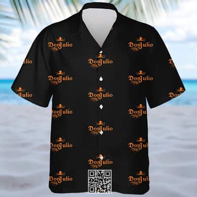 Black Don Julio Tequila Hawaiian Shirt Gift For Best Friends