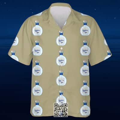 Khaki Don Julio Tequila Hawaiian Shirt