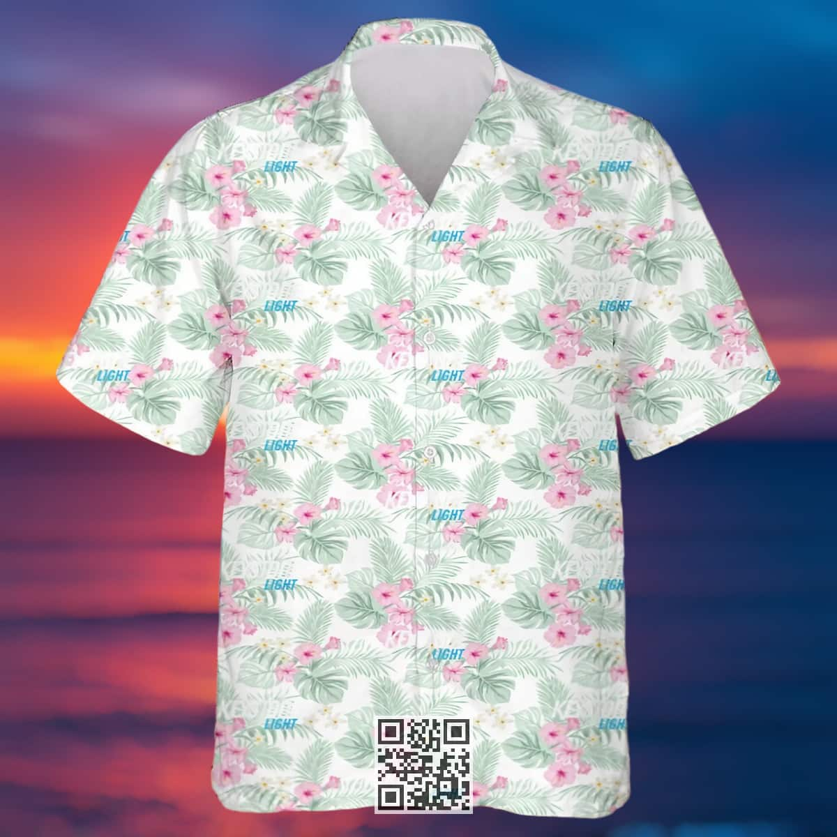 Aloha Keystone Light Hawaiian Shirt Beach Lovers Gift