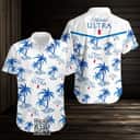 Aloha Michelob ULTRA Beer Hawaiian Shirt Palm Tree Pattern Aloha Michelob ULTRA Beer Hawaiian Shirt Palm Tree Pattern