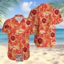 Aloha Jim Beam Hawaiian Shirt Tropical Flower Pattern Aloha Jim Beam Hawaiian Shirt Tropical Flower Pattern