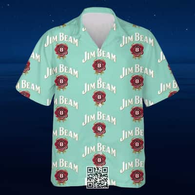 Jim Beam Hawaiian Shirt Gift For Whiskey Fans Jim Beam Hawaiian Shirt Gift For Whiskey Fans