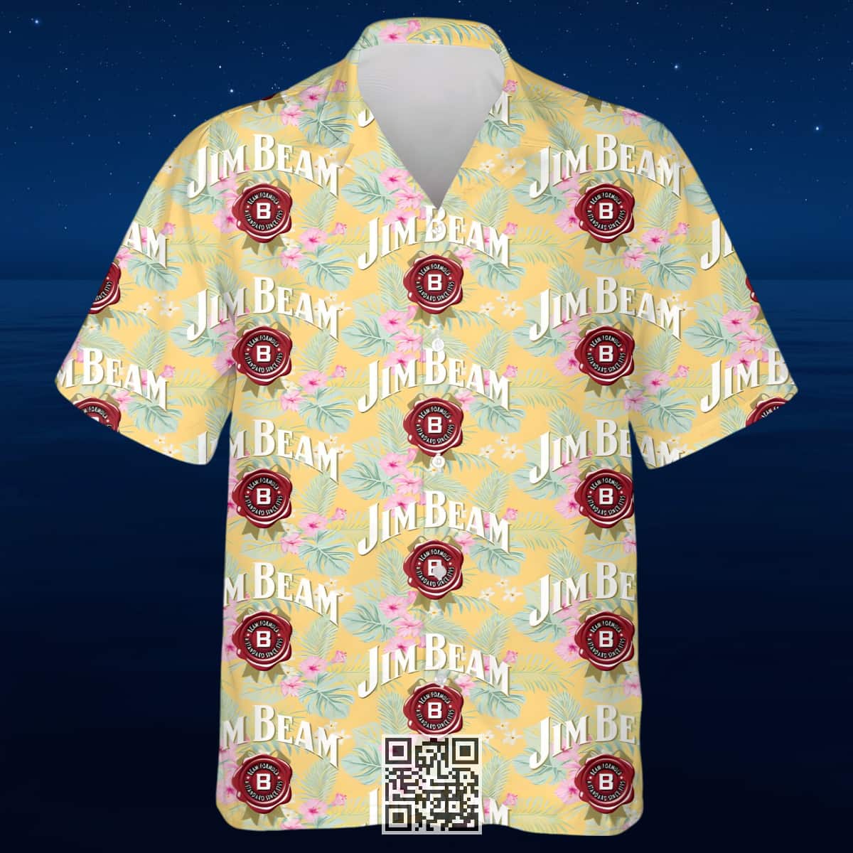 Aloha Jim Beam Hawaiian Shirt Summer Beach Gift Aloha Jim Beam Hawaiian Shirt Summer Beach Gift