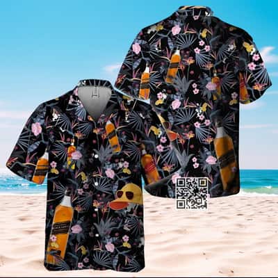 Aloha Johnnie Walker Hawaiian Shirt Summer Beach Gift