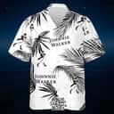Aloha Johnnie Walker Hawaiian Shirt Palm Leaves Pattern Aloha Johnnie Walker Hawaiian Shirt Palm Leaves Pattern