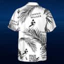 Aloha Johnnie Walker Hawaiian Shirt Palm Leaves Pattern Aloha Johnnie Walker Hawaiian Shirt Palm Leaves Pattern