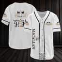 White Macallan Baseball Jersey Makes Me High