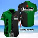 Heineken Hawaiian Shirt Custom Name Beer Lovers Gift Heineken Hawaiian Shirt Custom Name Beer Lovers Gift