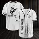 White Remy Martin Fine Champagne Cognac Baseball Jersey White Remy Martin Fine Champagne Cognac Baseball Jersey