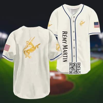 Remy Martin Baseball Jersey US Flag Gift For Best Friends Remy Martin Baseball Jersey US Flag Gift For Best Friends