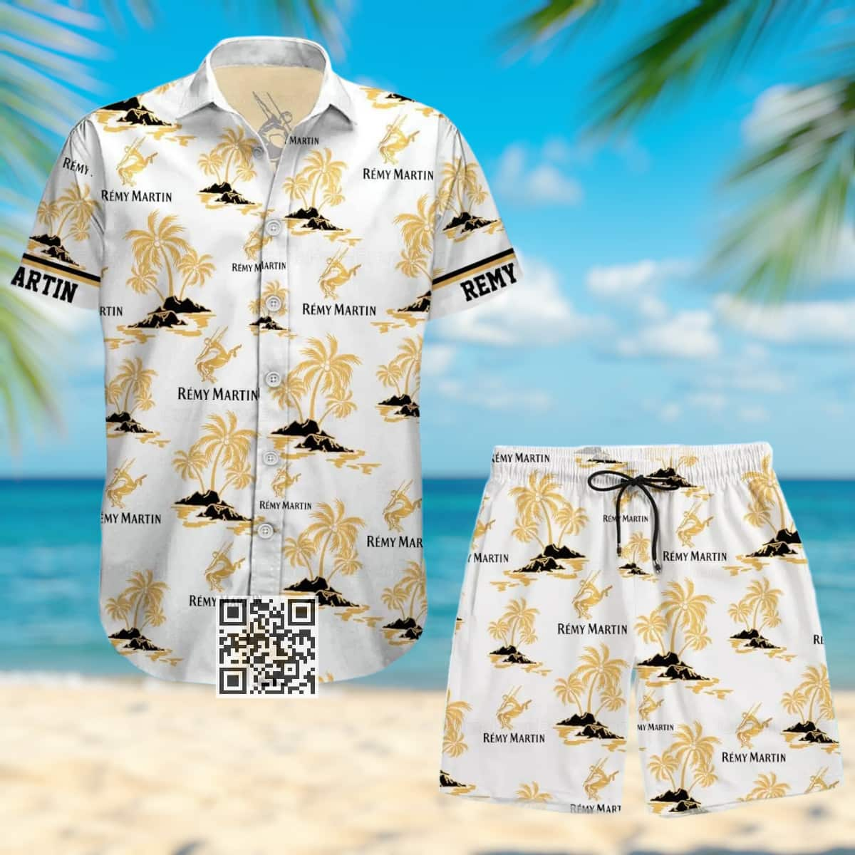 Aloha Remy Martin Hawaiian Shirt Island Pattern Beach Lovers Gift