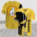 Black Skull Bundaberg Baseball Jersey Gift For Sport Lovers