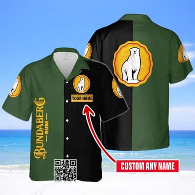 Bundaberg Rum Hawaiian Shirt Custom Name Gift For Him