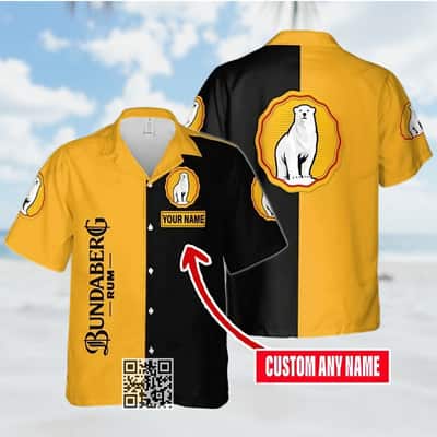 Bundaberg Rum Hawaiian Shirt Custom Name Gift For Husband