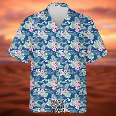 Bundaberg Rum Hawaiian Shirt Tropical Flower Pattern