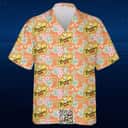 Aloha Bundaberg Rum Logo Hawaiian Shirt Tropical Flower Pattern