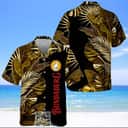 Bundaberg Rum Hawaiian Shirt Tropical Palm Leaves Bundaberg Rum Hawaiian Shirt Tropical Palm Leaves