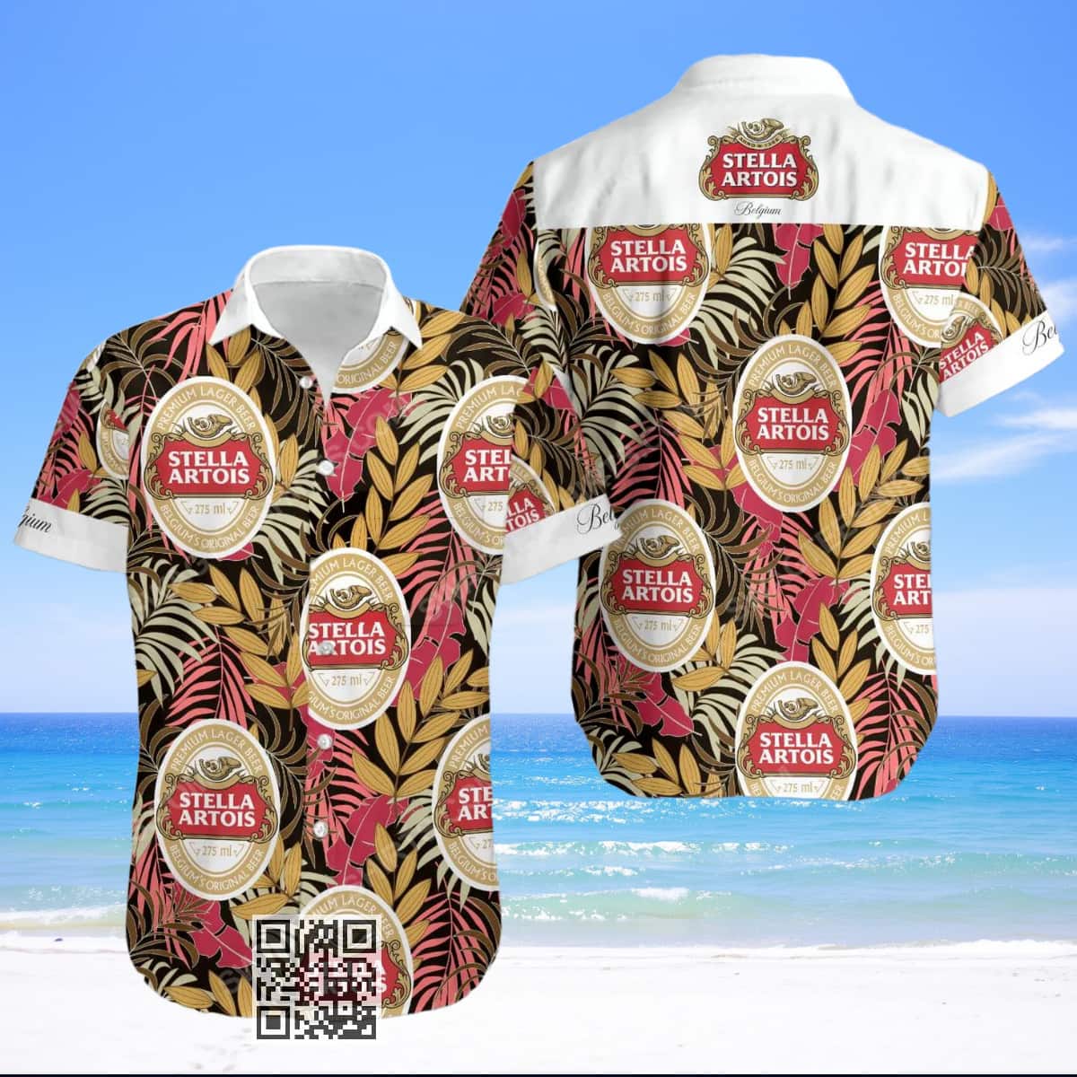 Aloha Stella Artois Beer Hawaiian Shirt Practical Beach Gift Aloha Stella Artois Beer Hawaiian Shirt Practical Beach Gift