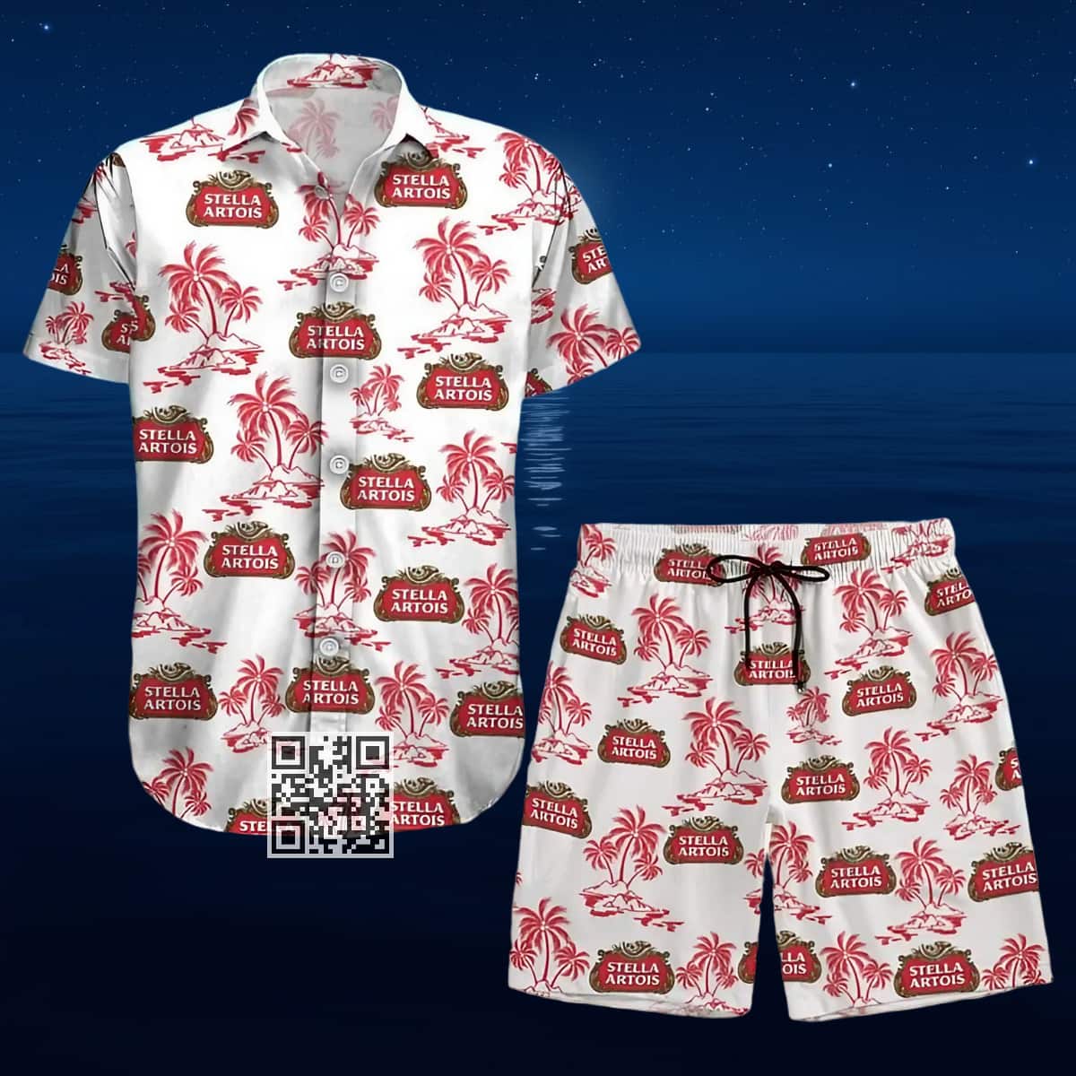 Aloha Stella Artois Hawaiian Shirt Island Pattern Aloha Stella Artois Hawaiian Shirt Island Pattern