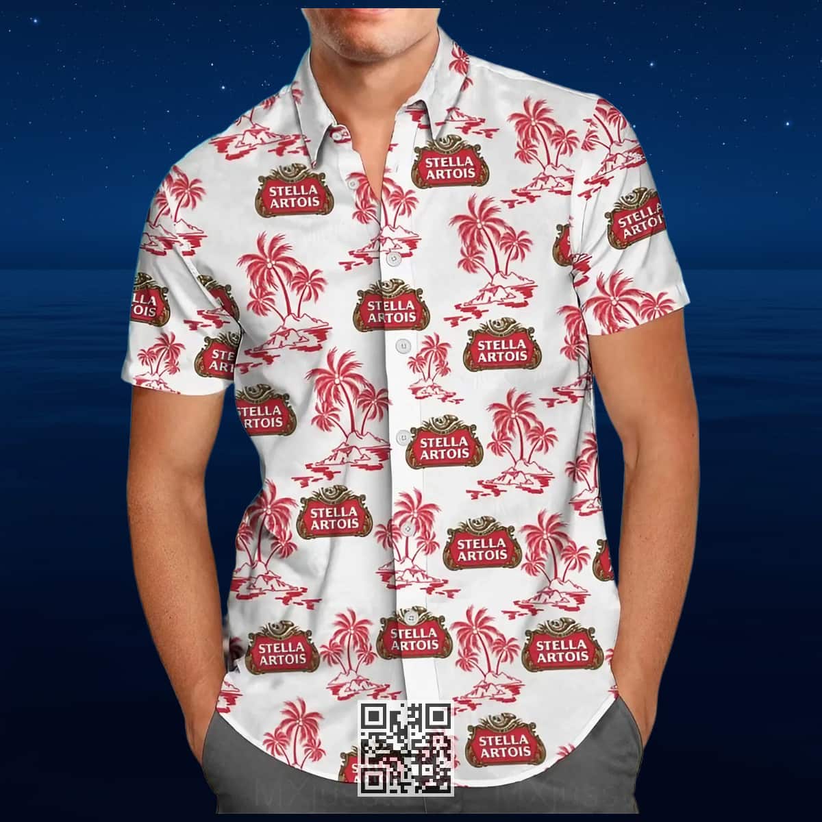 Aloha Stella Artois Hawaiian Shirt Island Pattern Aloha Stella Artois Hawaiian Shirt Island Pattern