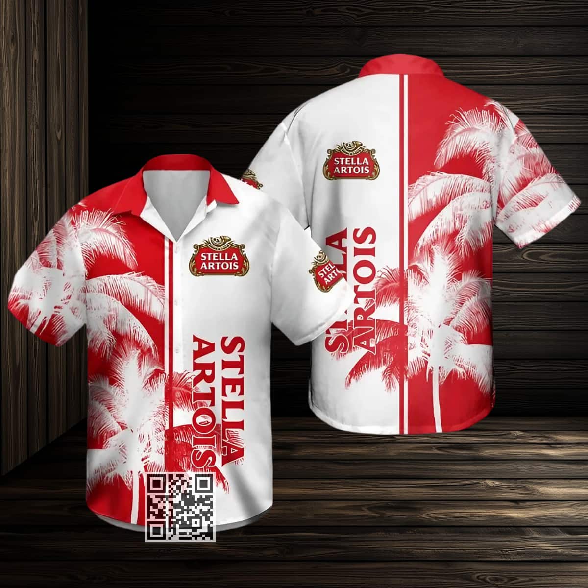Stella Artois Beer Hawaiian Shirt Practical Beach Gift Stella Artois Beer Hawaiian Shirt Practical Beach Gift