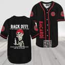 Black Achmed Back Off With Bacardi Rum Baseball Jersey Black Achmed Back Off With Bacardi Rum Baseball Jersey