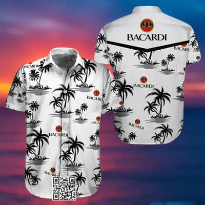 Tropical Bacardi Rum Hawaiian Shirt Gift For Beach Trip
