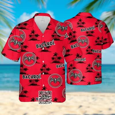 Aloha Bacardi Hawaiian Shirt Coconut Island Pattern Best Beach Gift Aloha Bacardi Hawaiian Shirt Coconut Island Pattern Best Beach Gift