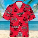 Aloha Bacardi Hawaiian Shirt Coconut Island Pattern Best Beach Gift