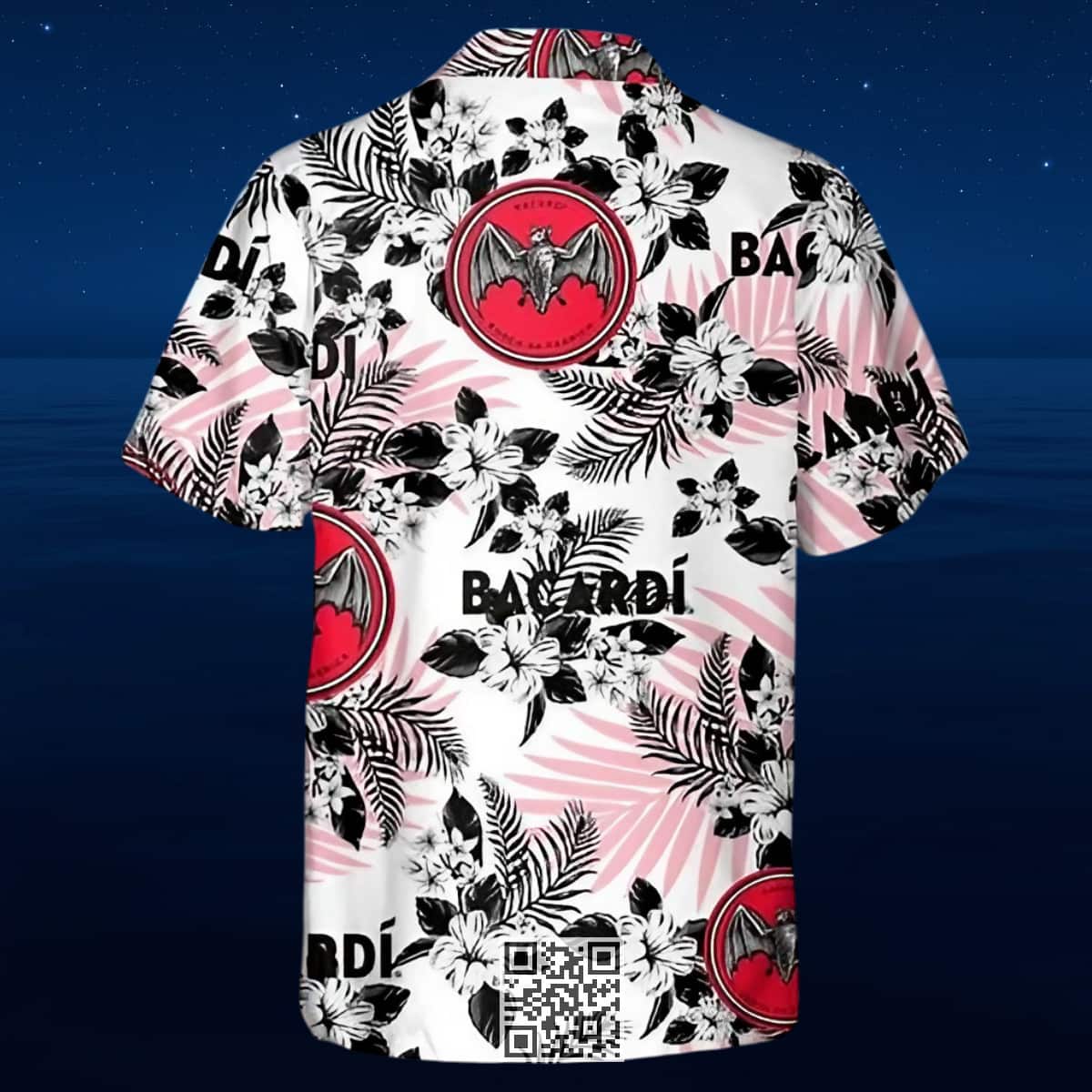 Aloha Bacardi Hawaiian Shirt Tropical Flower Pattern Aloha Bacardi Hawaiian Shirt Tropical Flower Pattern