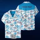 Personalized Busch Light Hawaiian Shirt Island Pattern Custom Name Personalized Busch Light Hawaiian Shirt Island Pattern Custom Name
