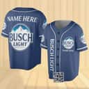 Busch Light Baseball Jersey Custom Name Beer Lovers Gift