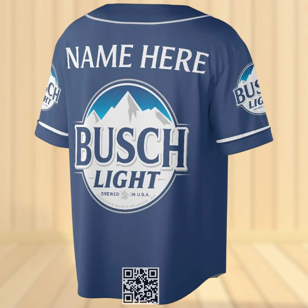 Busch Light Baseball Jersey Custom Name Beer Lovers Gift Busch Light Baseball Jersey Custom Name Beer Lovers Gift