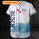 Busch Light Beer Baseball Jersey Gift For Sports Dad Custom Name Number Busch Light Beer Baseball Jersey Gift For Sports Dad Custom Name Number