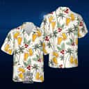 Aloha Beer Hawaiian Shirt Tropical Palm Tree