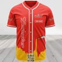 Personalized Budweiser Baseball Jersey Beer Lovers Gift Custom Name