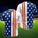 Budweiser Beer Baseball Jersey US Flag Gift For Sport Fans Budweiser Beer Baseball Jersey US Flag Gift For Sport Fans