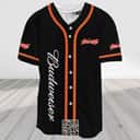 Black Budweiser Baseball Jersey Dilly Dilly