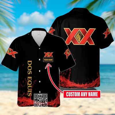 Dos Equis XX Hawaiian Shirt Custom Name