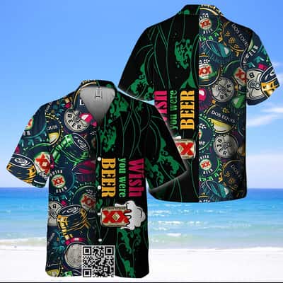 Aloha Wish You Were Beer Dos Equis Hawaiian Shirt Aloha Wish You Were Beer Dos Equis Hawaiian Shirt