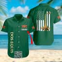Personalized Dos Equis Hawaiian Shirt Beer Lovers Gift Custom Name