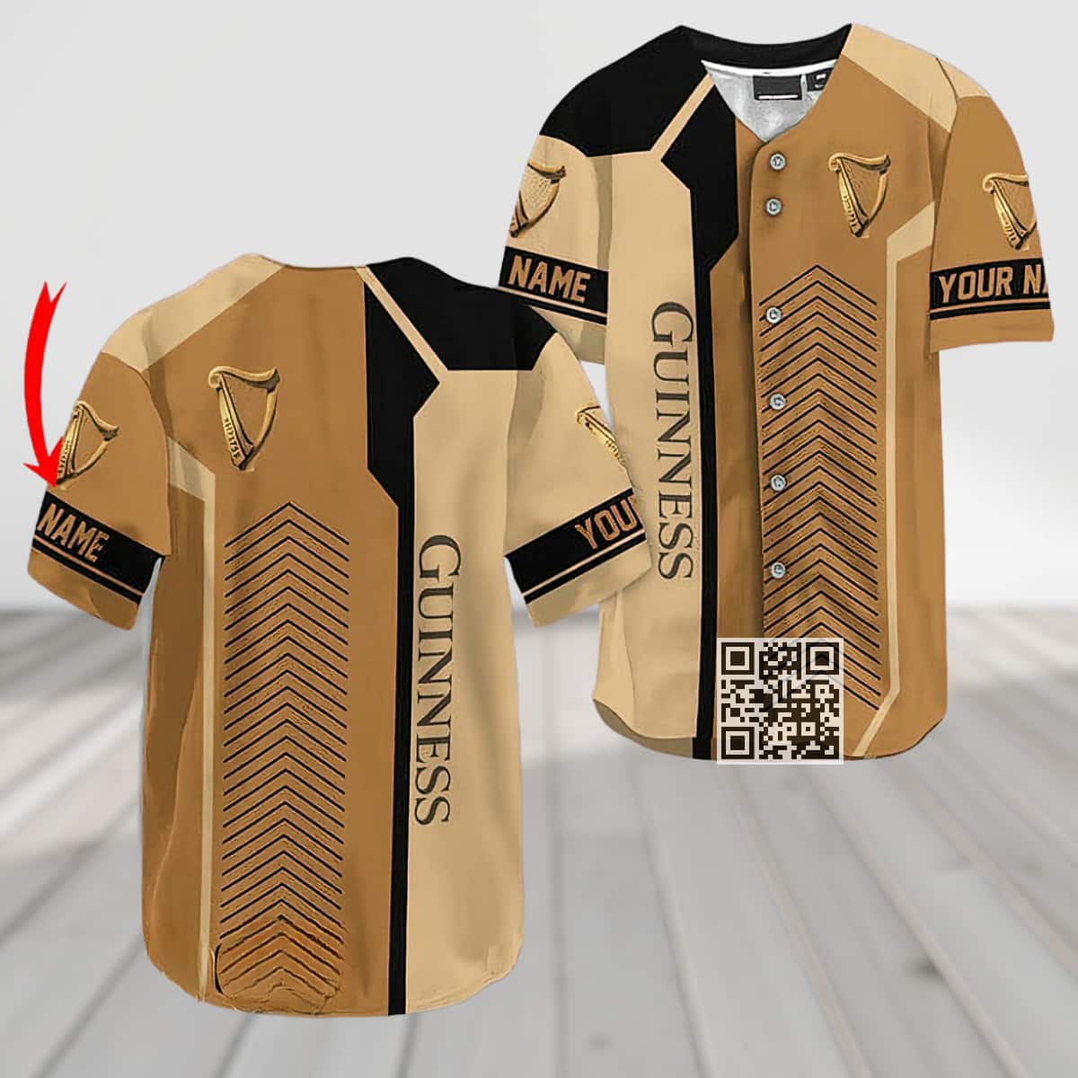 Personalized Guinness Beer Baseball Jersey Gift For Sport Fans Personalized Guinness Beer Baseball Jersey Gift For Sport Fans