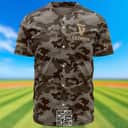 Personalized Guinness Beer Baseball Jersey Brown Camouflage Custom Name Number