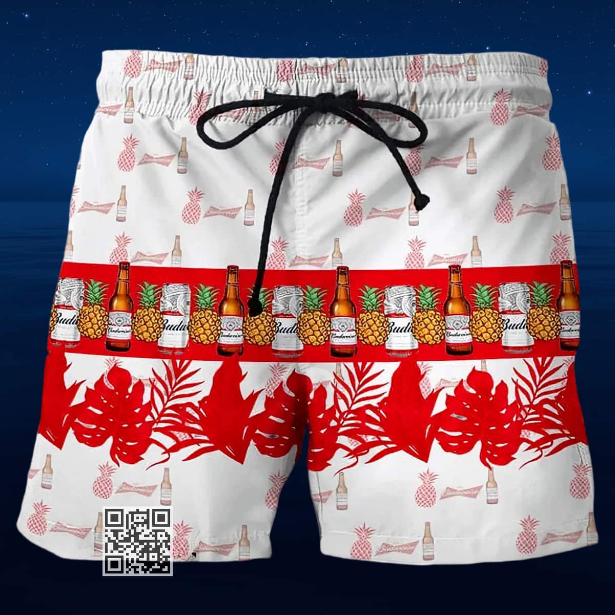 Aloha Budweiser Beer Hawaiian Shirt Pineapple Palm Leaves Pattern Aloha Budweiser Beer Hawaiian Shirt Pineapple Palm Leaves Pattern