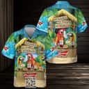 Budweiser Beer Hawaiian Shirt No Shoes No Shirt No Problem Budweiser Beer Hawaiian Shirt No Shoes No Shirt No Problem