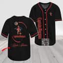 Black Captain Morgan Baseball Jersey Custom Name