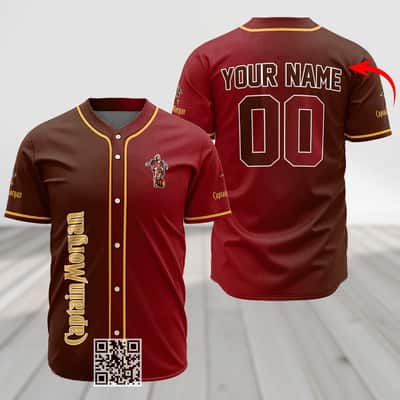Personalized Captain Morgan Baseball Jersey Custom Name Number