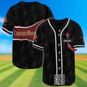 Personalized Black Captain Morgan Baseball Jersey Custom Name