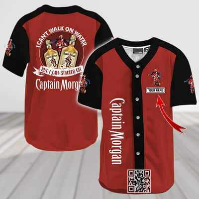 I Can Stagger On Captain Morgan Baseball Jersey Custom Name