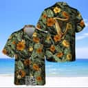 Guinness Beer Hawaiian Shirt Tropical Flower With Palm Leaves Guinness Beer Hawaiian Shirt Tropical Flower With Palm Leaves